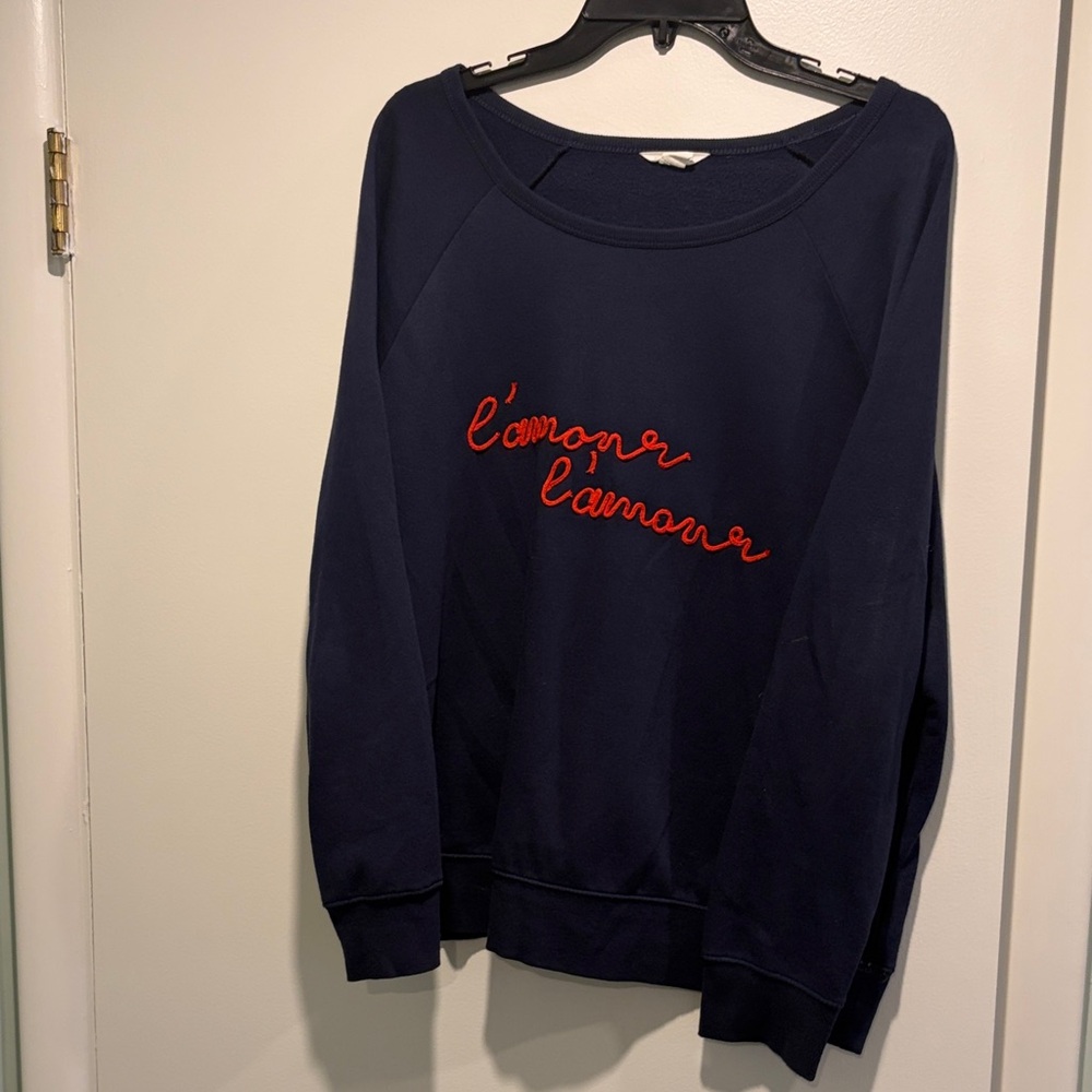 Caslon Navy Blue Sweater